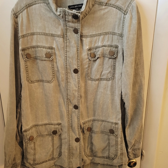 Lane Bryant Size 18/20 Utility Jacket - Picture 1 of 2